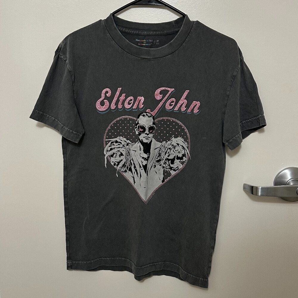 Abercrombie Elton John graphic tee